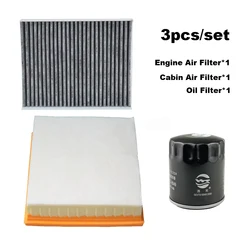 Kit filtros aire aceite cabina Changan CS85 Coupe y CS75 Plus