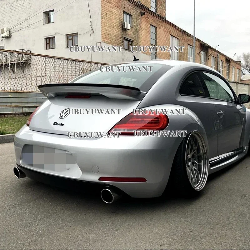 Alerón trasero para Volkswagen Beetle GSR / G20 2013 2014 2015-2018, cubierta de maletero de plástico ABS sin pintar con imprimación de Color - imagen 4