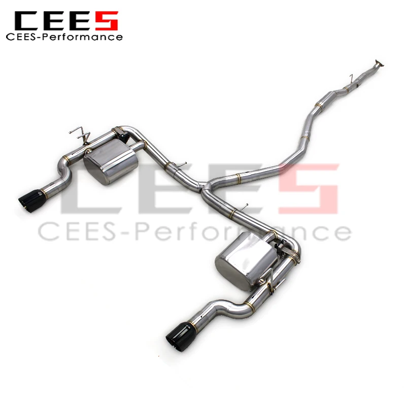 Escape Cees cat-back con válvula para Honda Civic 1.5T 2016-2023