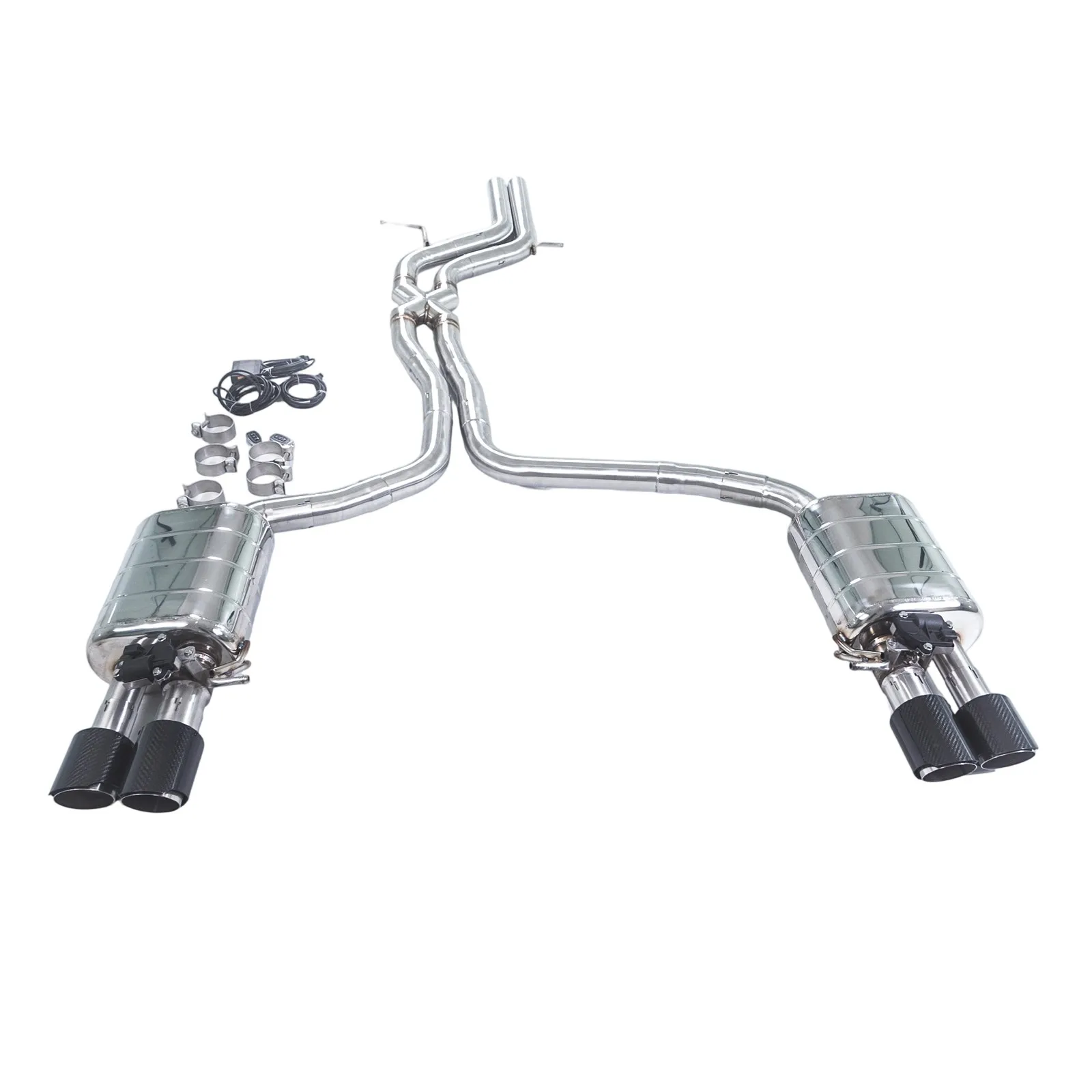 Escape catback GFC con válvulas eléctricas – Audi S5 B8 3.0 TFSI 4.2