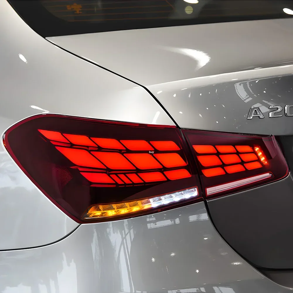 Pilotos traseros LED dinámicos para Mercedes-Benz Clase A 2019-2022 - imagen 2