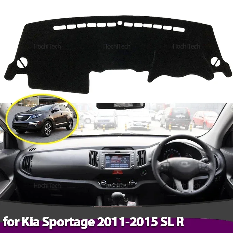 Alfombrilla antideslizante salpicadero para Kia Sportage SL
