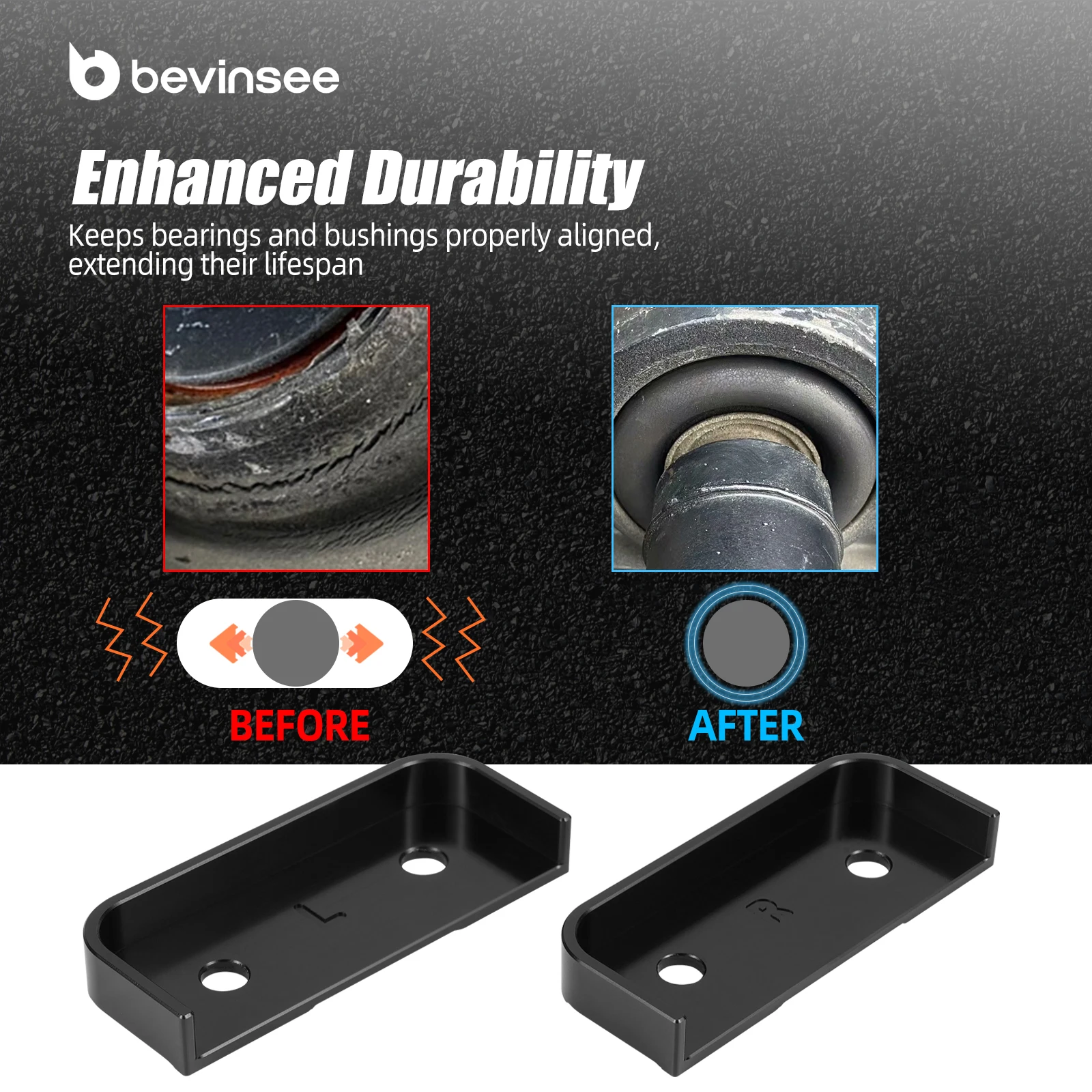Cubierta de aluminio para cojinete de eje Audi S3 RS3 8V - imagen 2