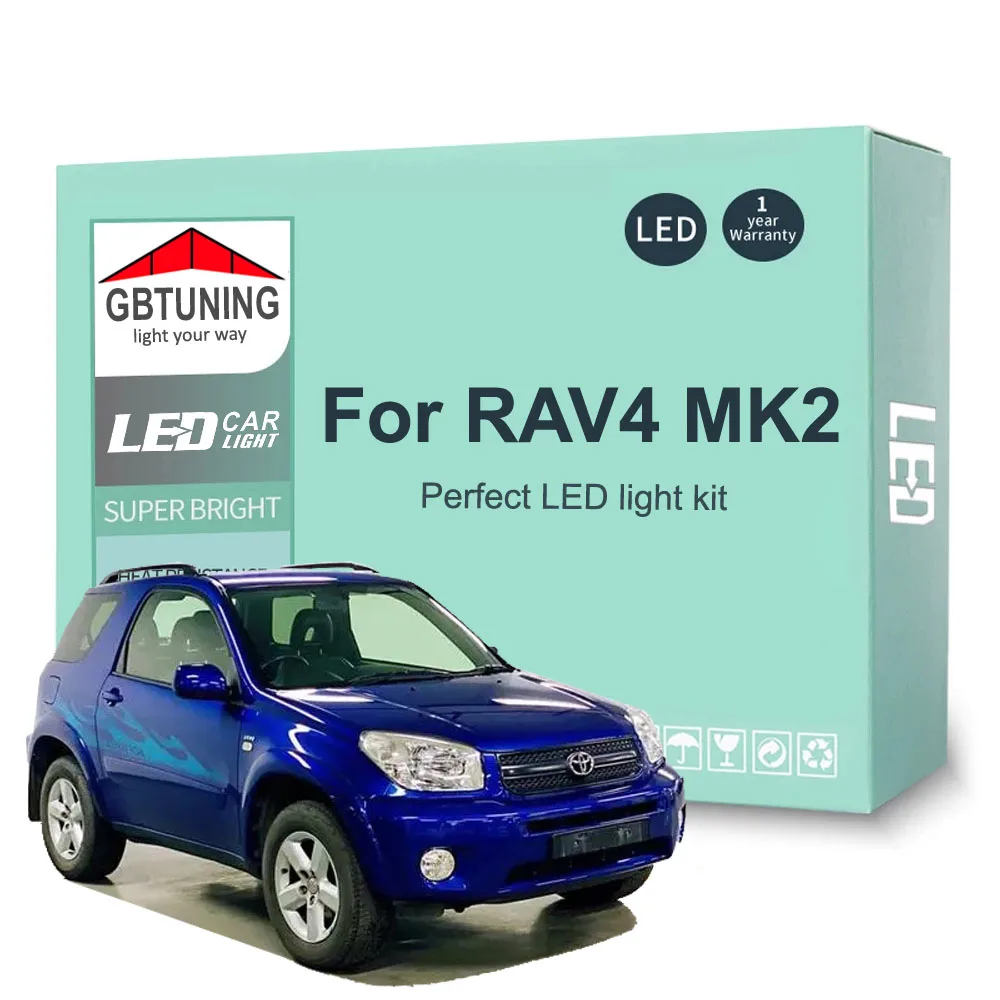Bombillas LED interior Toyota RAV4 2001-2005 – lámpara maletero Canbus