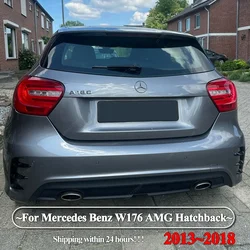 Canards deportivos para paragolpes trasero Mercedes Clase A W176 AMG