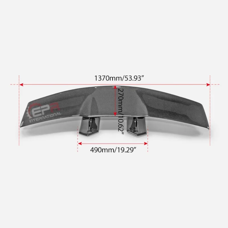 Alerón trasero HPN fibra de carbono estilo VRSA1 para GR86/BRZ ZN8/ZD8 - imagen 3