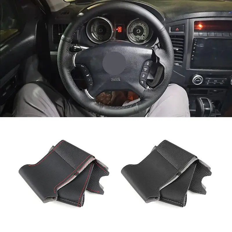 Volante de cuero perforado: protector para Pajero, Galant y Zinger - imagen 3