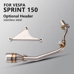 Tubo de escape Vespa Sprint Primavera 125-150 delantero abrazadera Clip