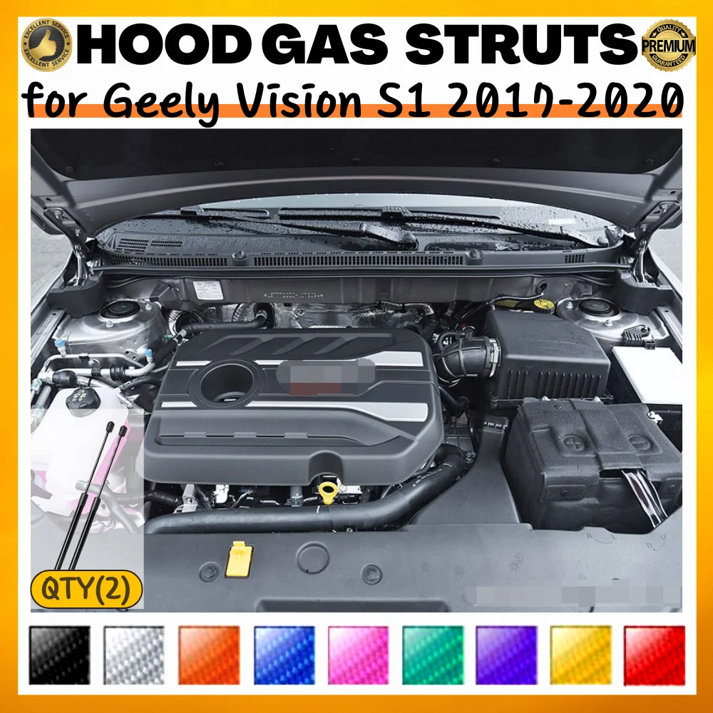 Amortiguadores de gas para Geely Vision S1 2017-2020