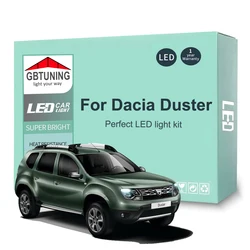Bombillas LED interiores Canbus Dacia Duster I II 2010-2023