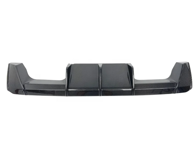 Alerón difusor parachoques trasero fibra carbono BMW G80 M3 G82 G83 M4 - imagen 5