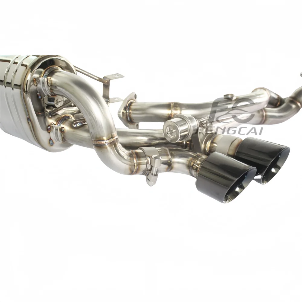 Escape deportivo inoxidable con válvula para Porsche 911 997.1 - imagen 4