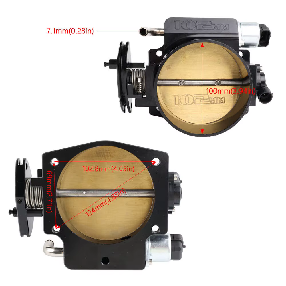 Cuerpo de acelerador TSP 102 mm cableado para GM LS1/LS2/LS3/LS6/LSX - imagen 3