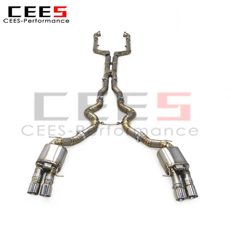 Escape catback CEES Tuning Valvetronic para BMW M5 F10/F15 4.4TT - imagen 4