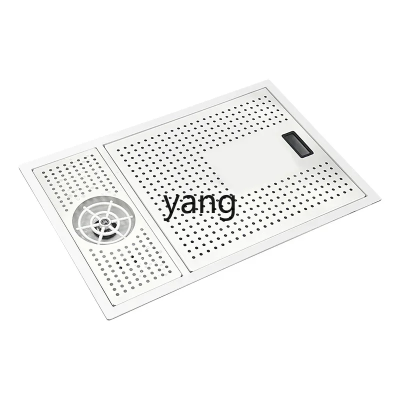 Fregadero LH invisible pequeño de una sola ranura 304 de acero inoxidable con isla media, mini lavabo para verduras de cocina - imagen 2