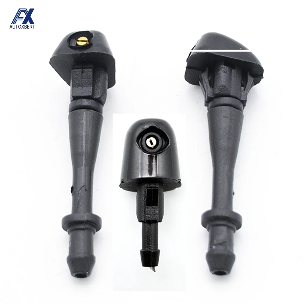 3 unids/set boquilla de chorro limpiaparabrisas trasero delantero para Great Wall Haval Hover H3 X240 2005 2006 2007 2008 2009 2010 2011
