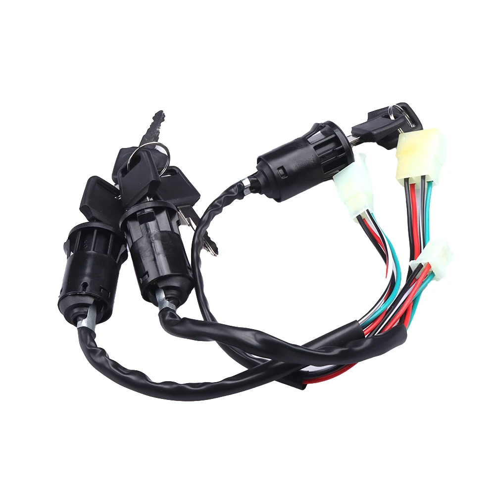 Interruptor de encendido 2/4 cables con 2 llaves para moto y quad - imagen 5