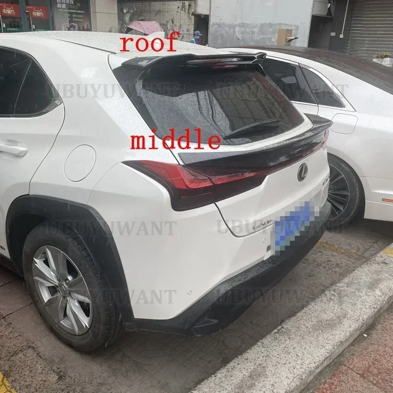 Alerón de techo de fibra de carbono para Lexus UX 200, 250h y 260h - imagen 3