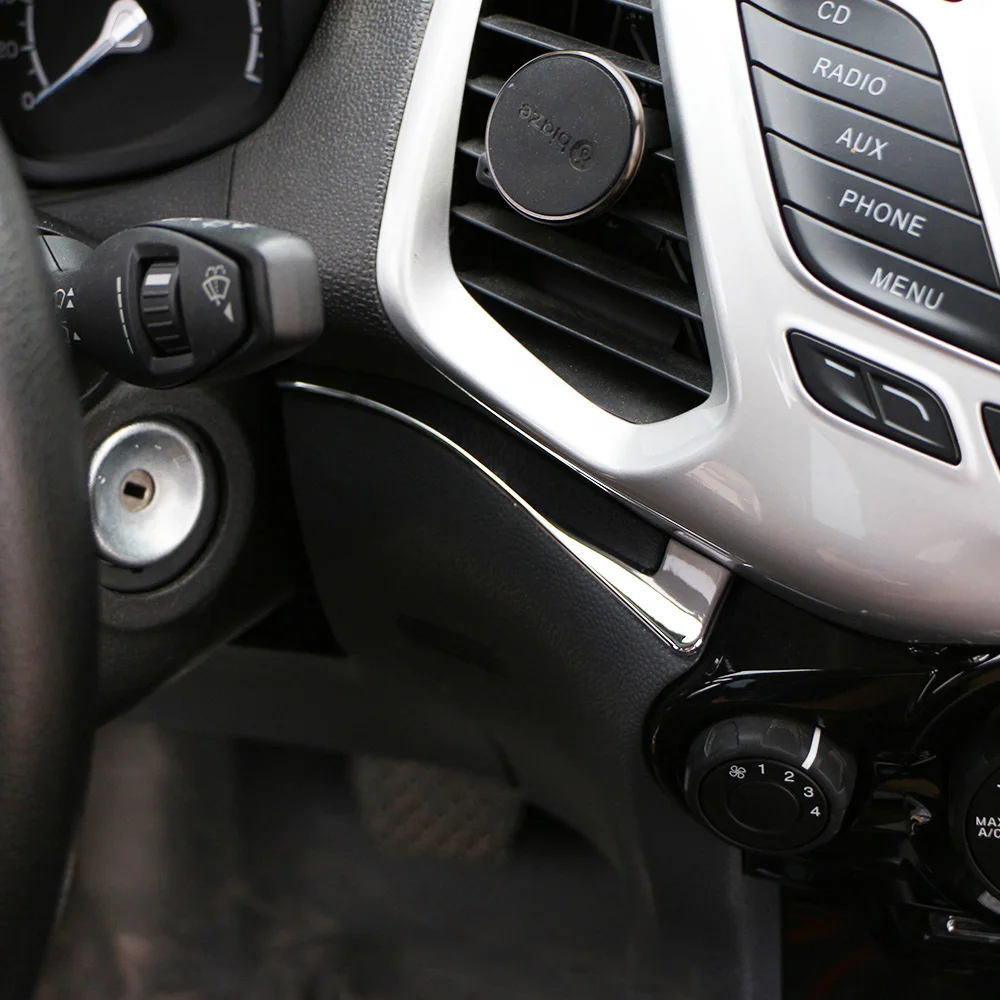 Embellecedor cromado de guantera ABS para Ford EcoSport 2013-2017 - imagen 3