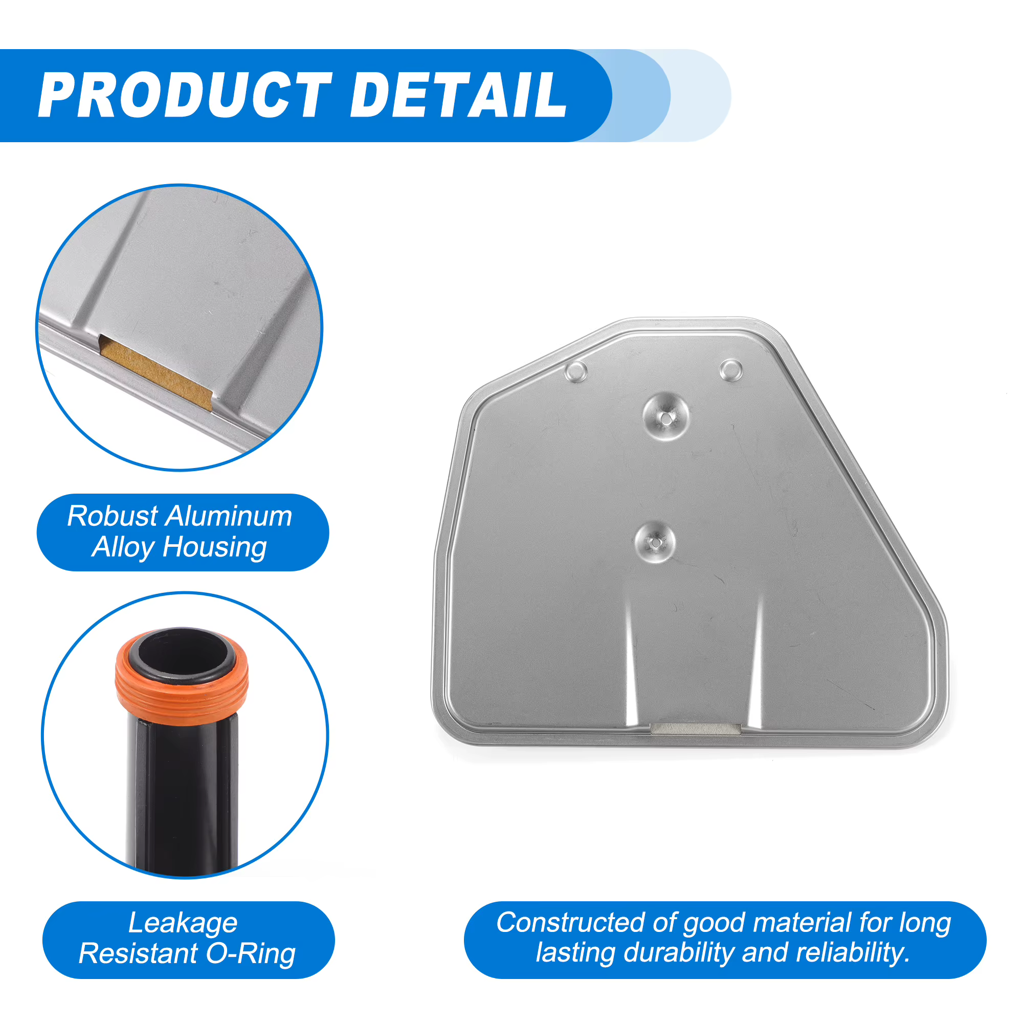UXCELL Kit filtro y cárter transmisión automática – Ford Explorer 2006-2007 - imagen 4