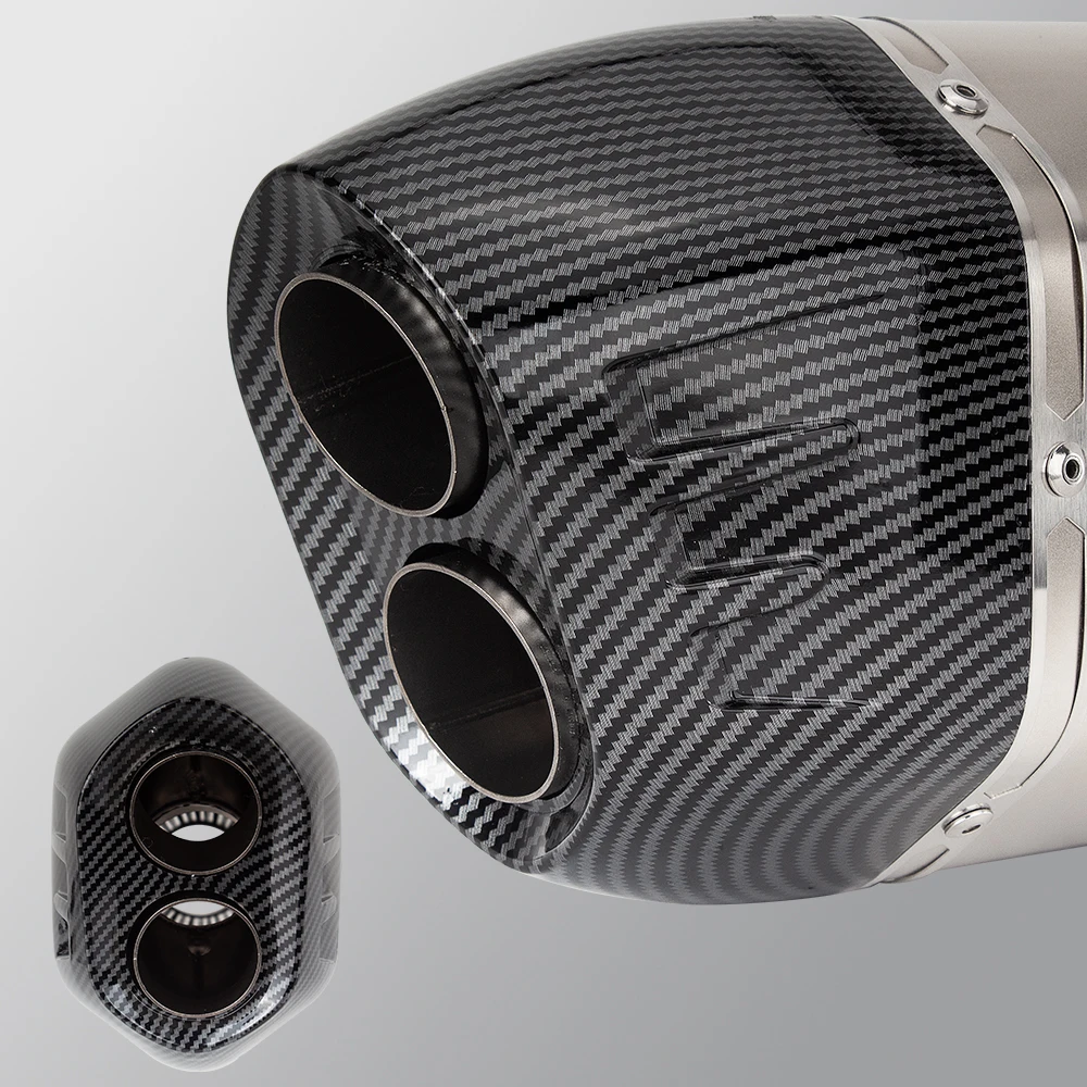 Escape slip-on inoxidable BMW R1200GS Adventure ADV – doble salida 51mm - imagen 4
