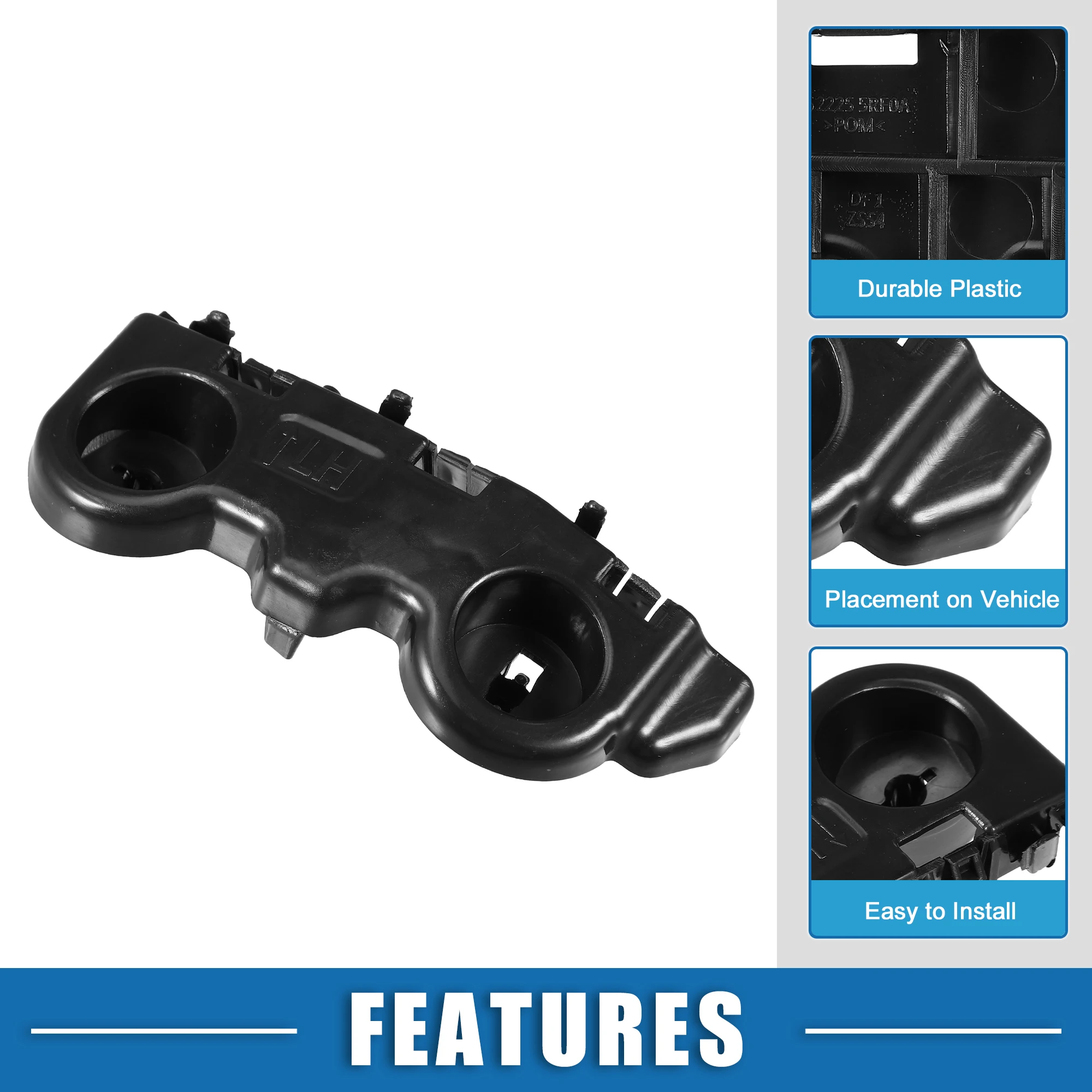 X Autohaux 622245RF0A – Soporte parachoques delantero Nissan Kicks - imagen 3