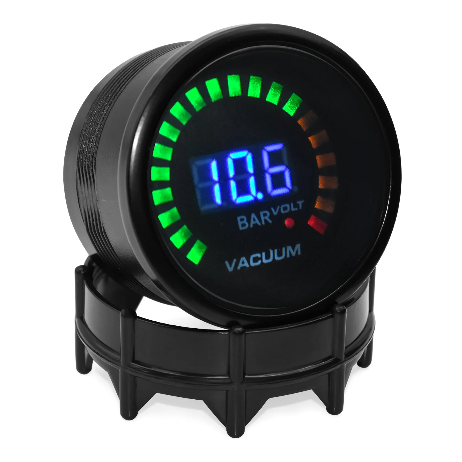 Medidor de vacío digital LED 52mm azul universal coche -1 a 0 bar - imagen 4