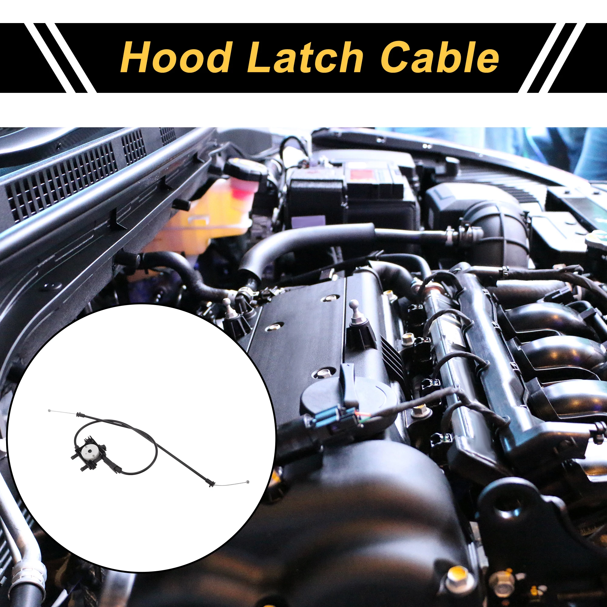 UXCELL 4M0823531B Cable de apertura del capó – Audi Q7 2017-2023