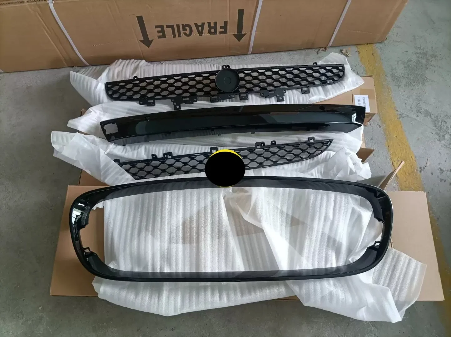 Rejilla de radiador para Land Rover y Jaguar, máscara de parrilla tipo F, embellecedor de marco, accesorios de coche - imagen 2