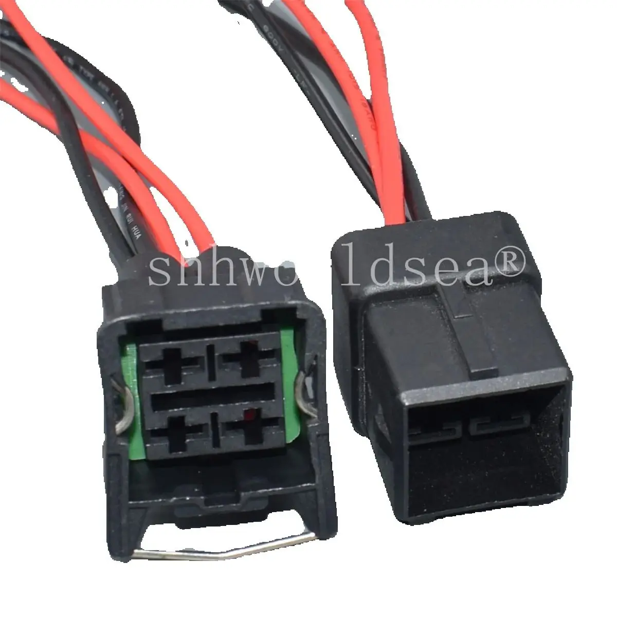 Shhworldsea 357941165, conector eléctrico macho-hembra de 4 vías