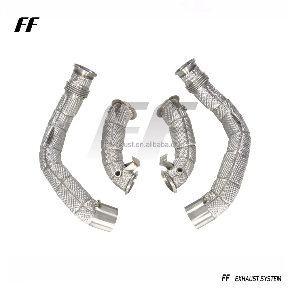 Tubo de bajada BMW M8 acero inoxidable 304