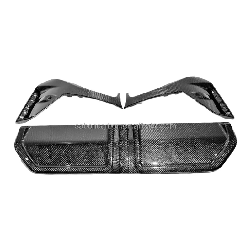 Difusor trasero de fibra de carbono BMW G20 M340i LCI 2023+ - imagen 3
