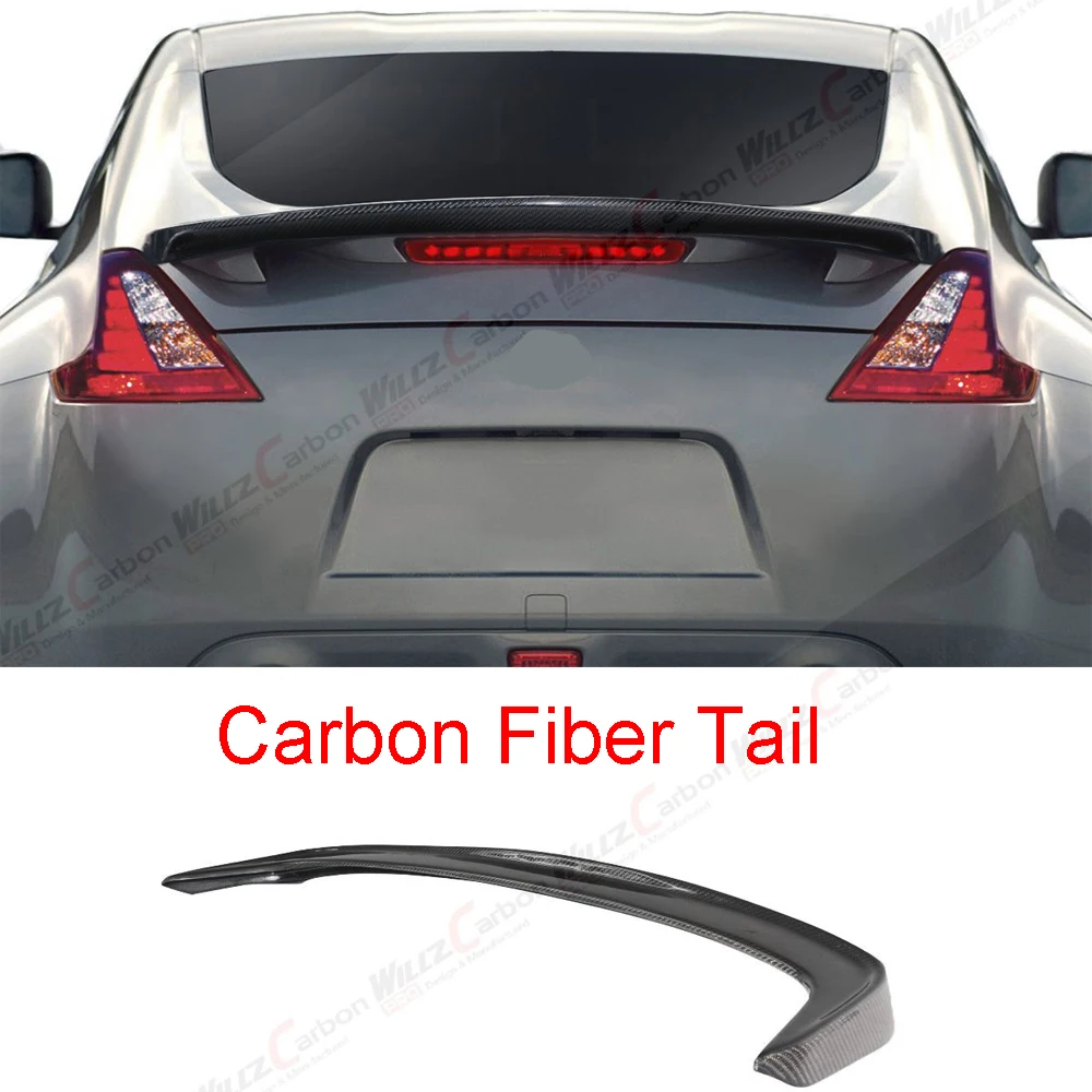 Vista de la modificación trasera para Nissan 370Z Z34