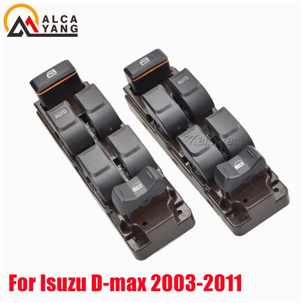 Interruptor de ventana eléctrica de lado izquierdo y derecho, apto para Isuzu d-max 2003-2011 897400382D