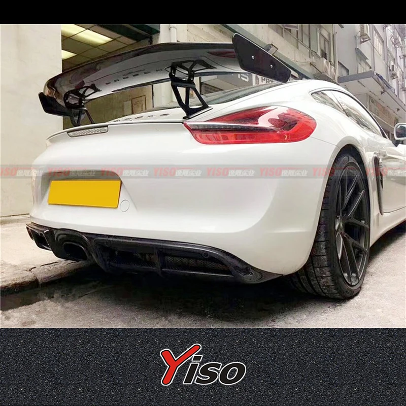 Alerón fibra de carbono para Porsche Cayman S 718 GT4 Boxster - imagen 4