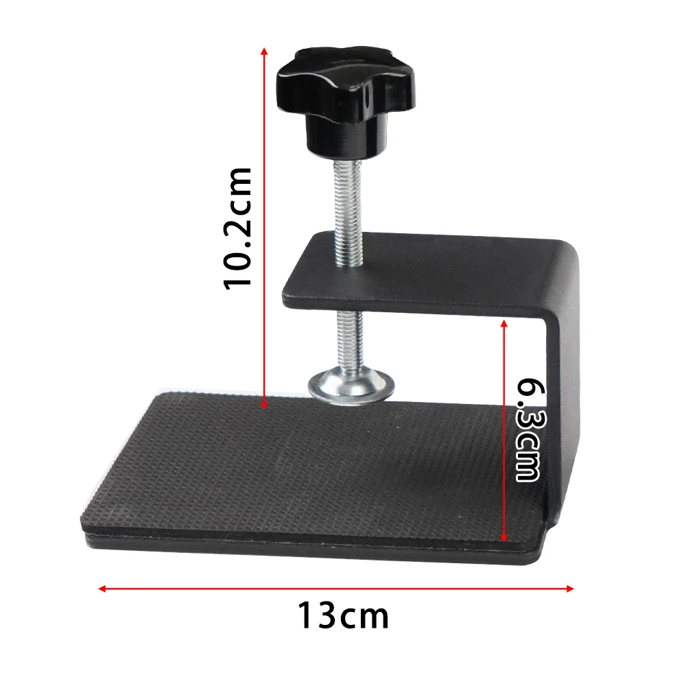 Soporte de freno de mano negro de hierro para simracing