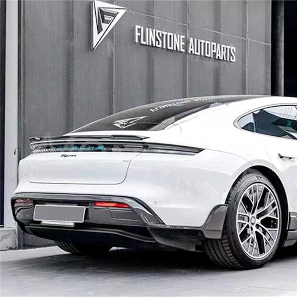 Alerón trasero Real FD fibra de carbono para Porsche Taycan 2019-2023 - imagen 4