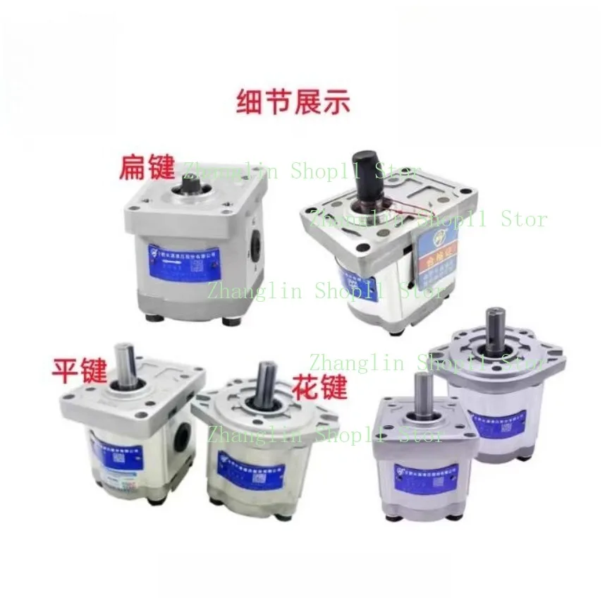Bomba de aceite hidráulica CBW-F304 – engranajes alta presión - imagen 5