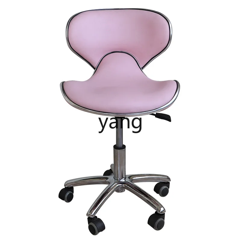 Silla de manicura con respaldo para peluquería y maquillaje - imagen 3