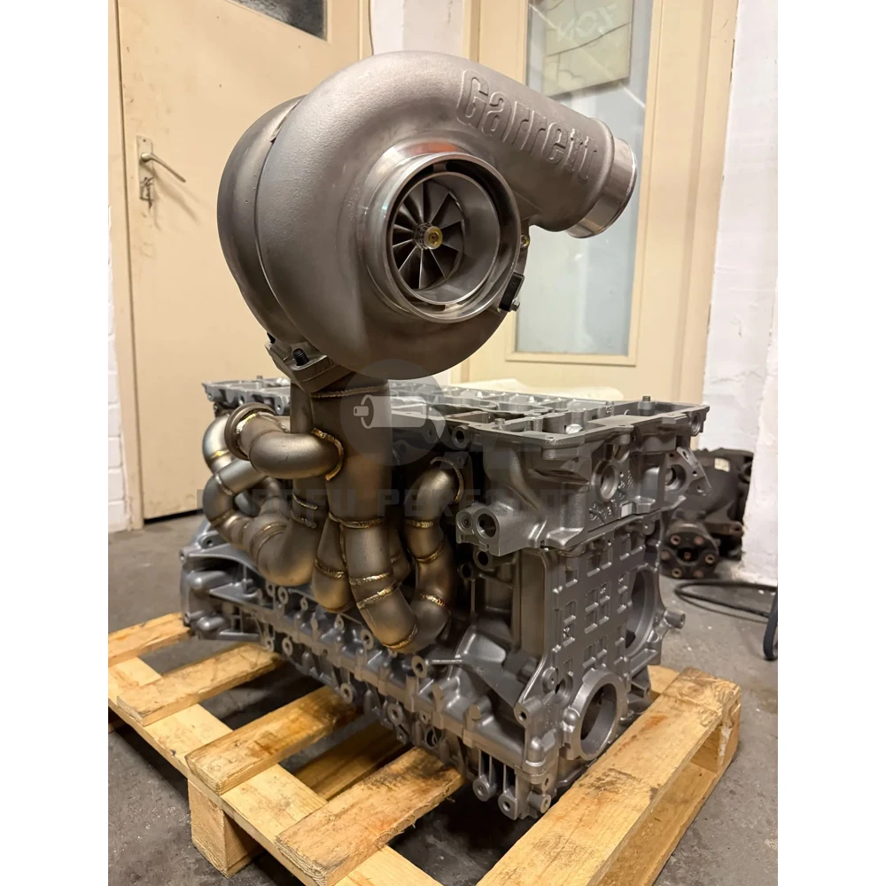 Puerto de wastegate con banda V de 44 mm