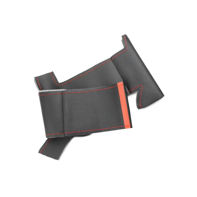 Funda de volante negra y roja para Mercedes W202, C140 y W210 - imagen 2