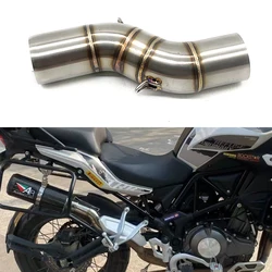 Tubo intermedio de escape de 51 mm para Benelli TRK 502X