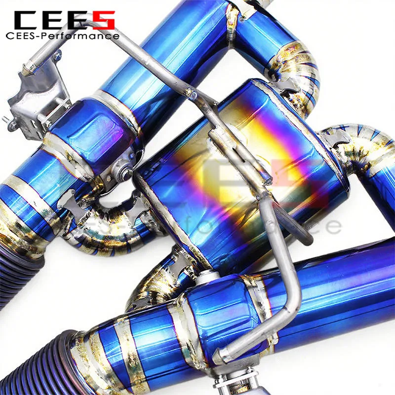 CEES Tuning Escape catback para McLaren Artura Spider 3.0T con válvulas - imagen 3