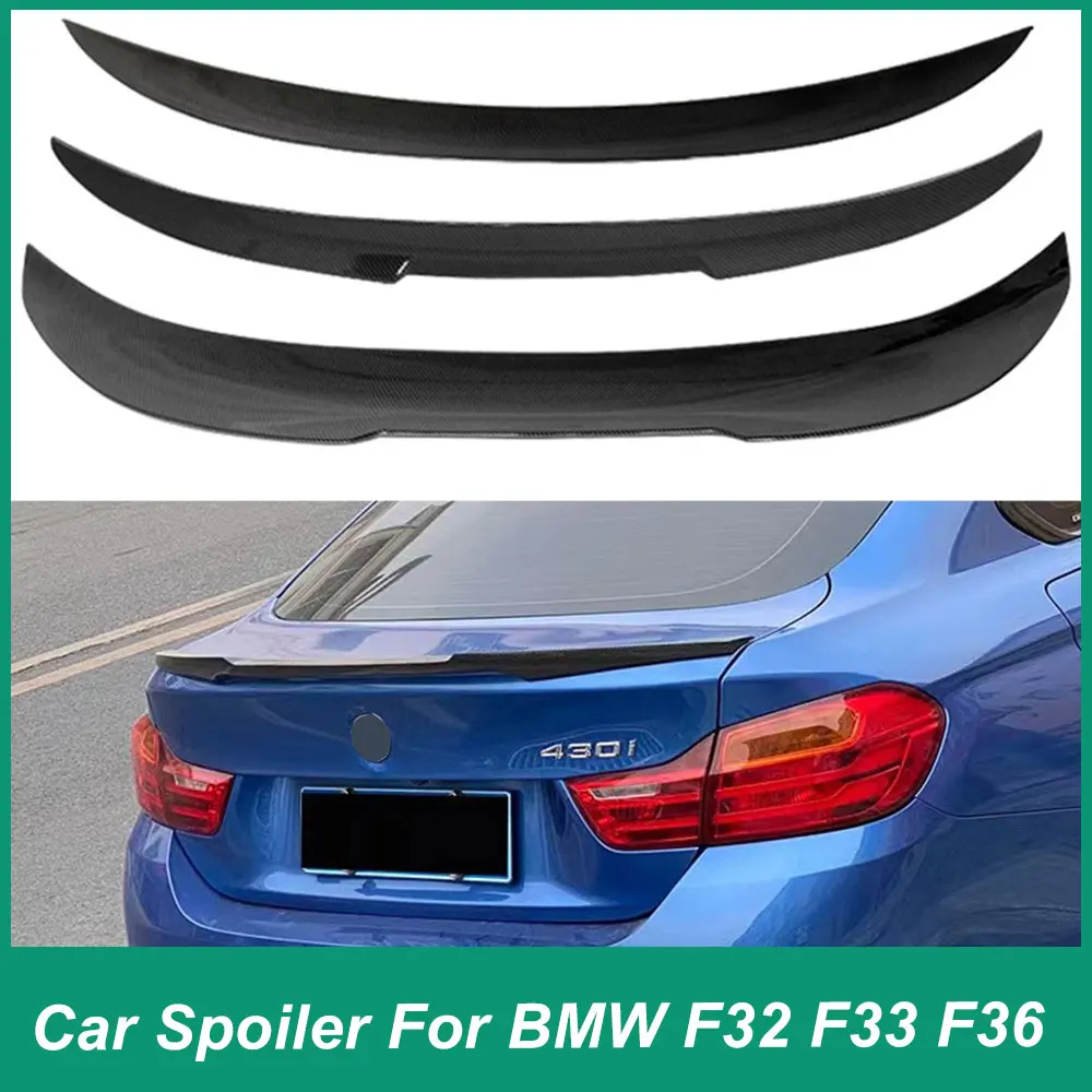 Alerón trasero tipo M4 de ABS para BMW Serie 4 F32, F33 y F36