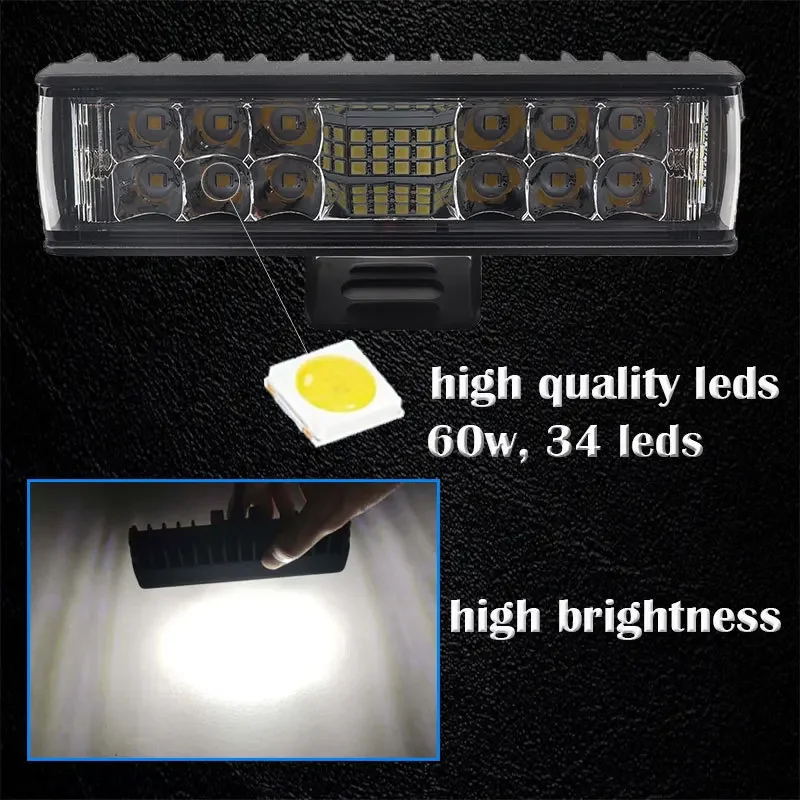 GoodLED Focos LED triple fila para todoterreno y off-road - imagen 4