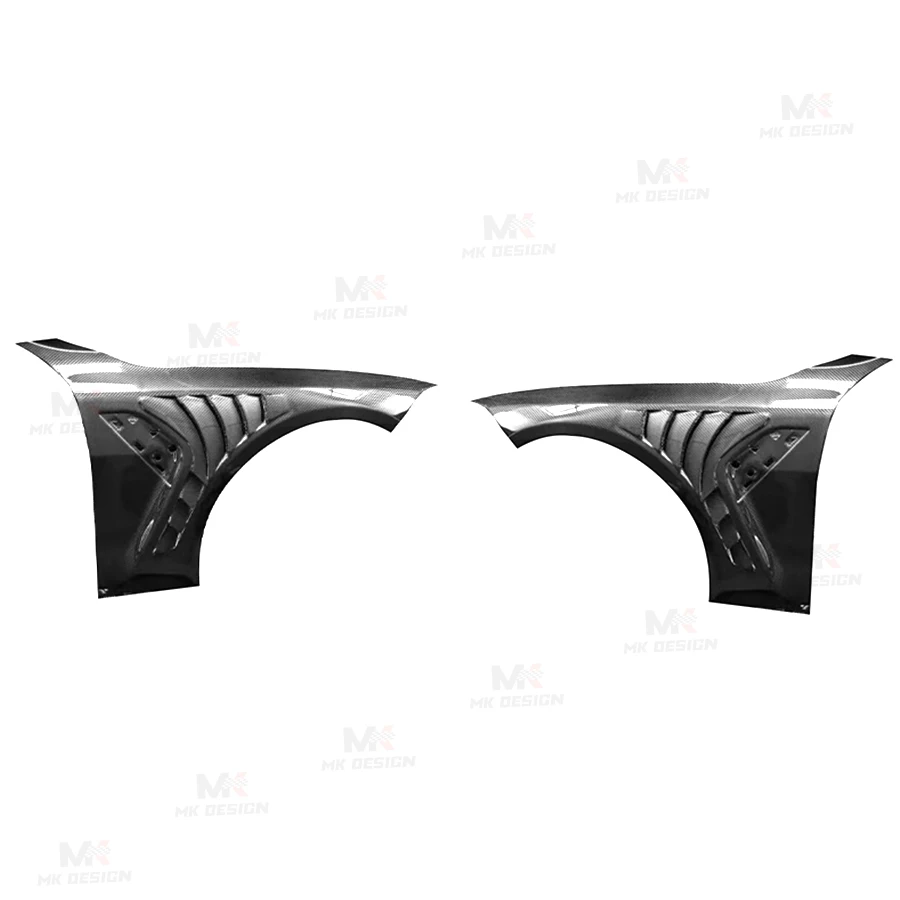 Guardabarros delanteros BMW M3/M4 de fibra de carbono seca 2021+ - imagen 2