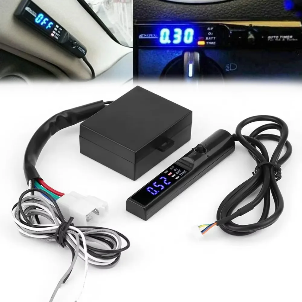 Temporizador turbo universal de 12 V con pantalla LED para coche