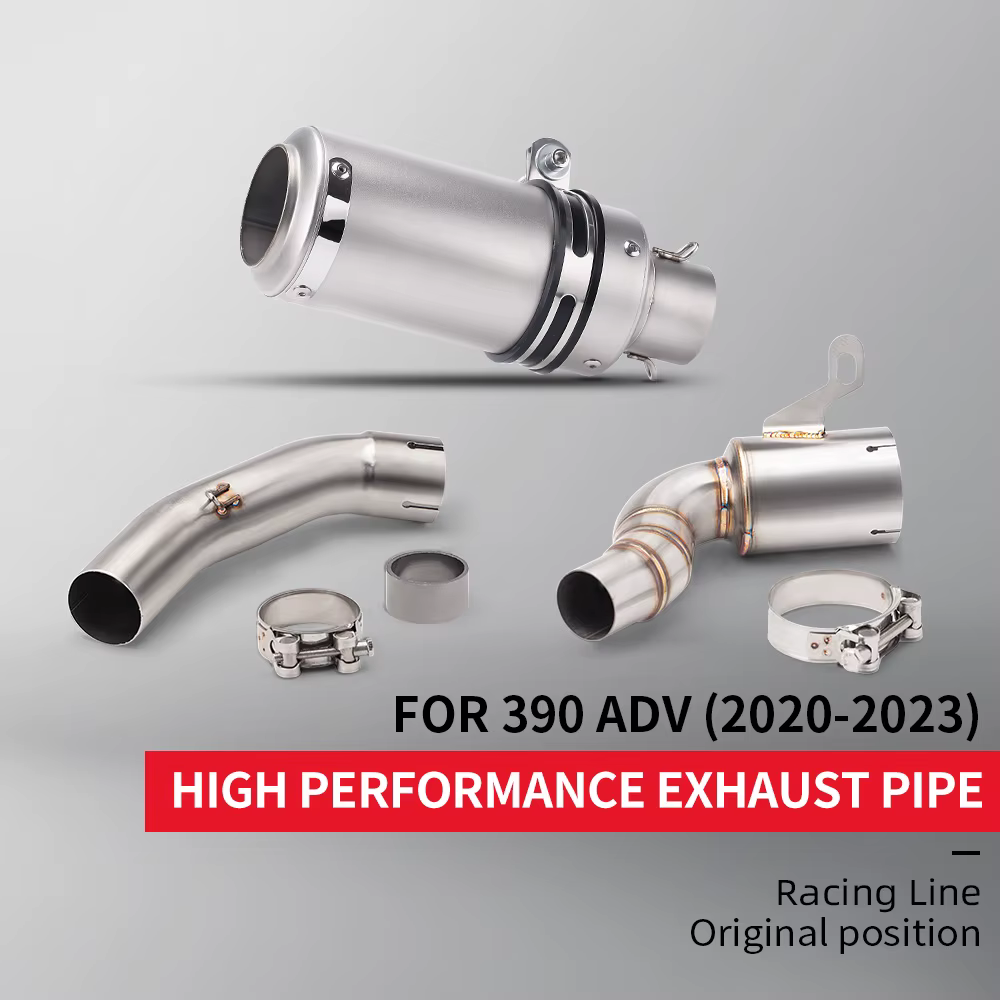 Tubo escape enlace medio KTM 390 Duke y 250 Adventure 2020-2023