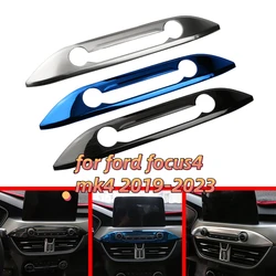 Cubierta pomo cambio Ford Focus MK4 2019-2023 acero inoxidable