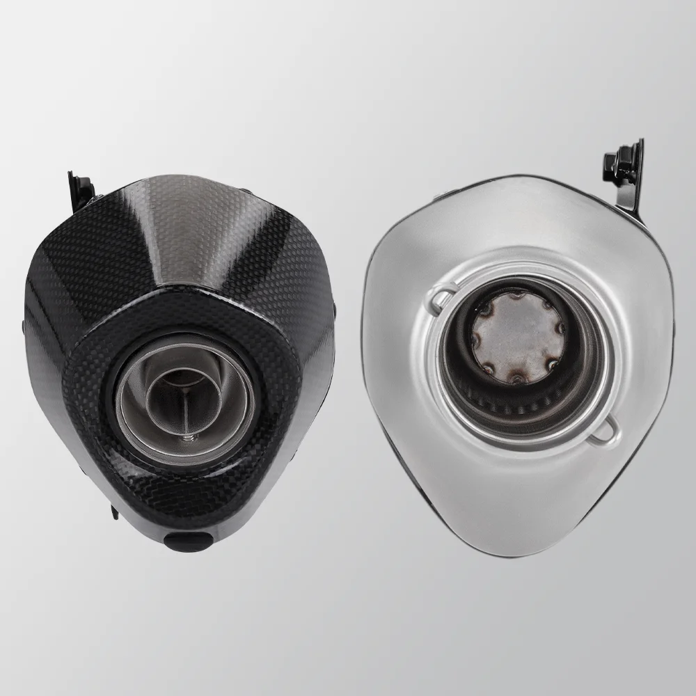 Silenciador de escape de motocicleta, conexión de tubo medio modificado, Enlace A, estilo de escape completo para Vespa 150, Sprint, Spring - imagen 5